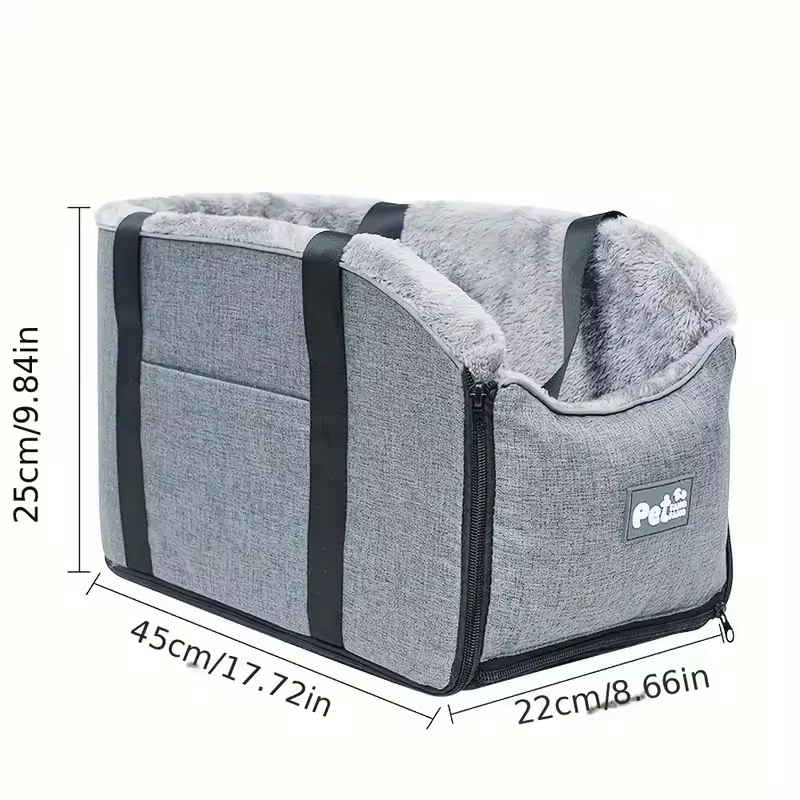zippered pet carrier