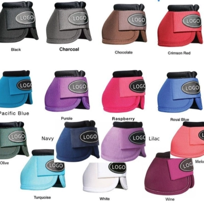 Horse Sport Medicine Front Boots ShockAbsorbing Athletic Horse Boots  01