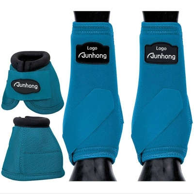 Horse Sport Medicine Front Boots ShockAbsorbing Athletic Horse Boots  02