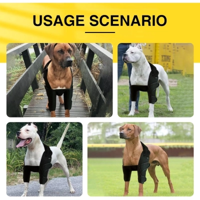 Canine Elbow & Shoulder Support Dog Brace Protector Pads 02