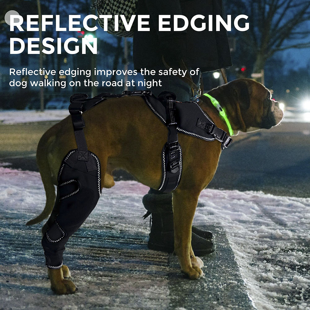 New-Design Chest Vest Dog Double Knee Brace for Torn ACL