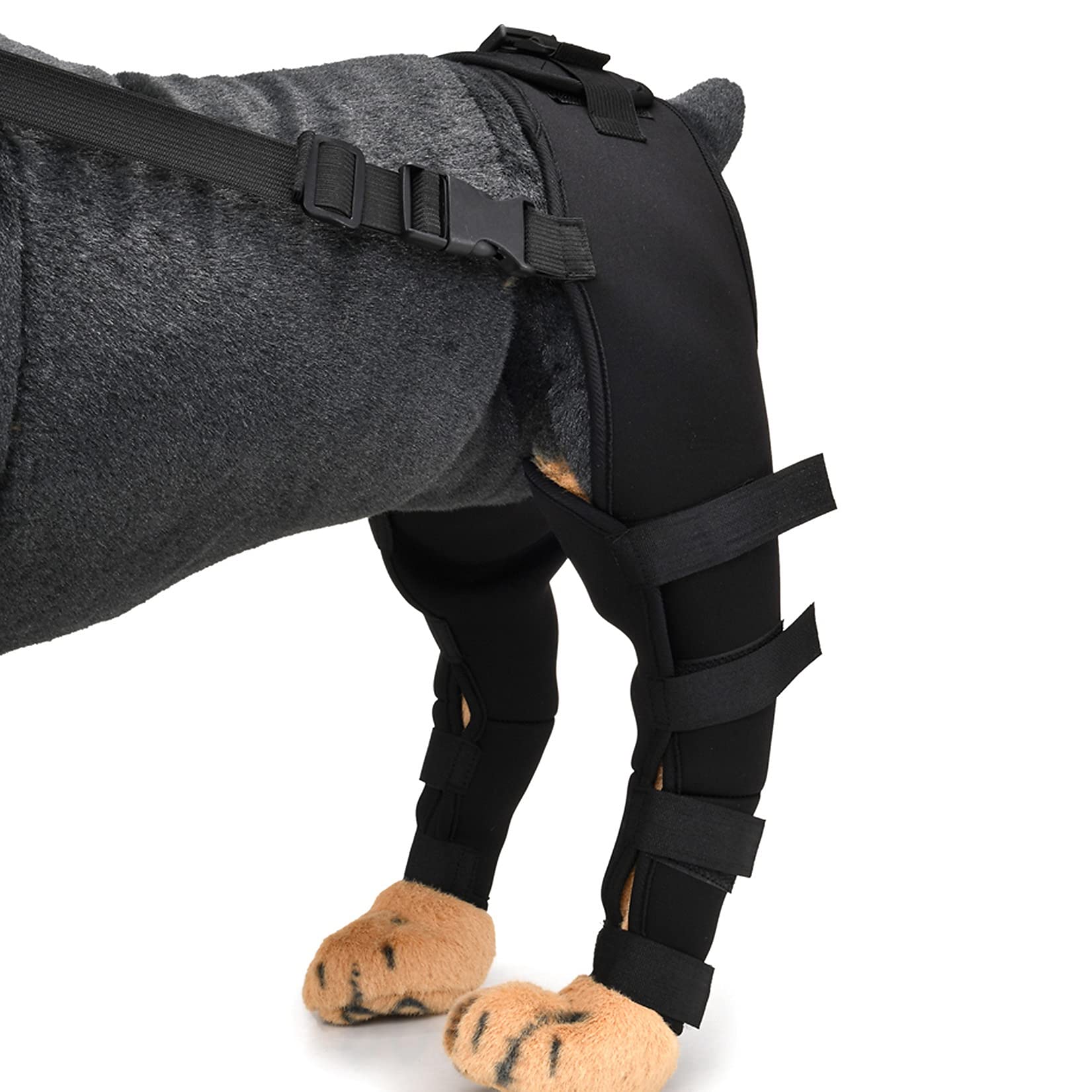 Dog Leg Brace for Hind Leg ACL CCL Tear Canine Rear Hock Joint Brace