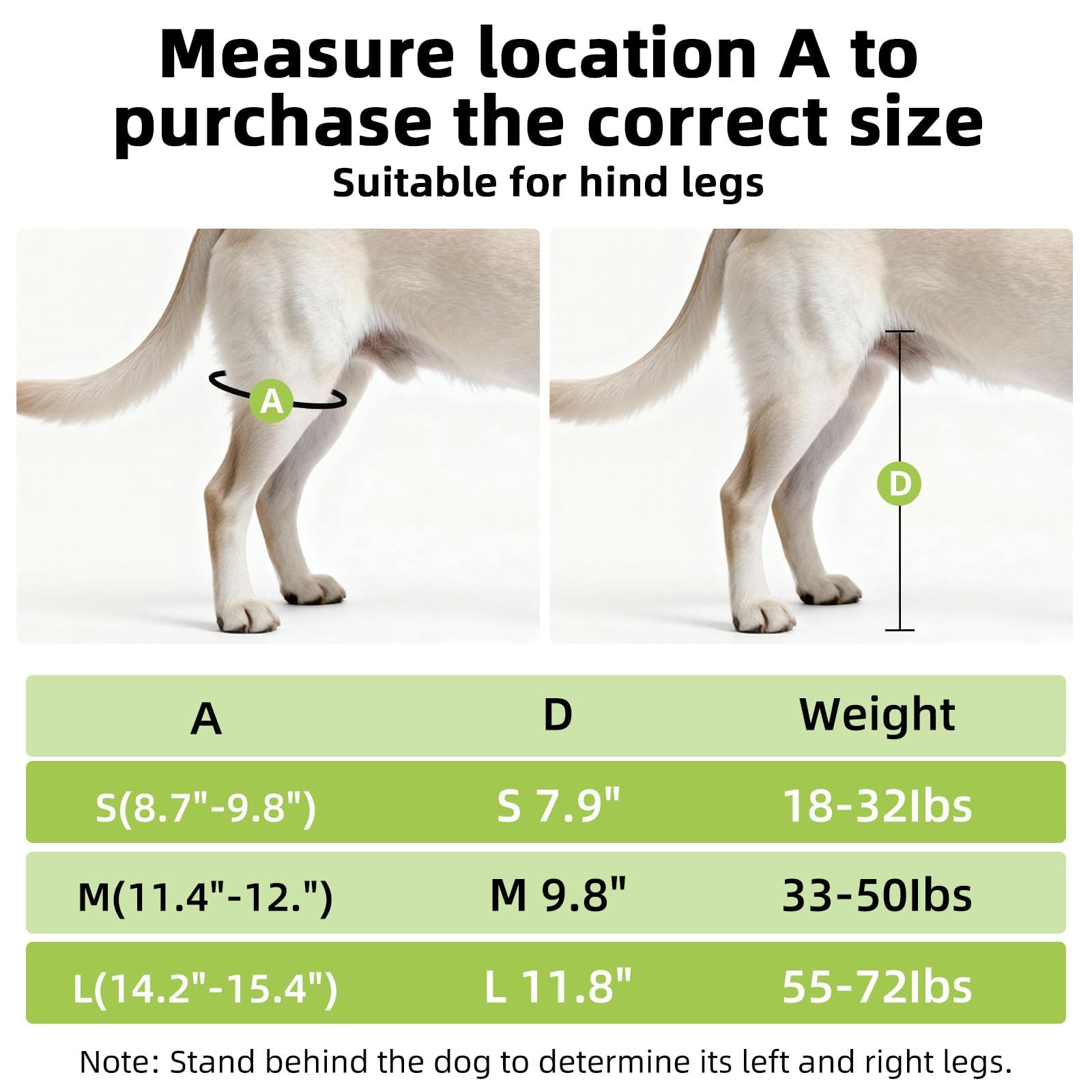 Orthopedic Dog Knee Braces for Hind Leg