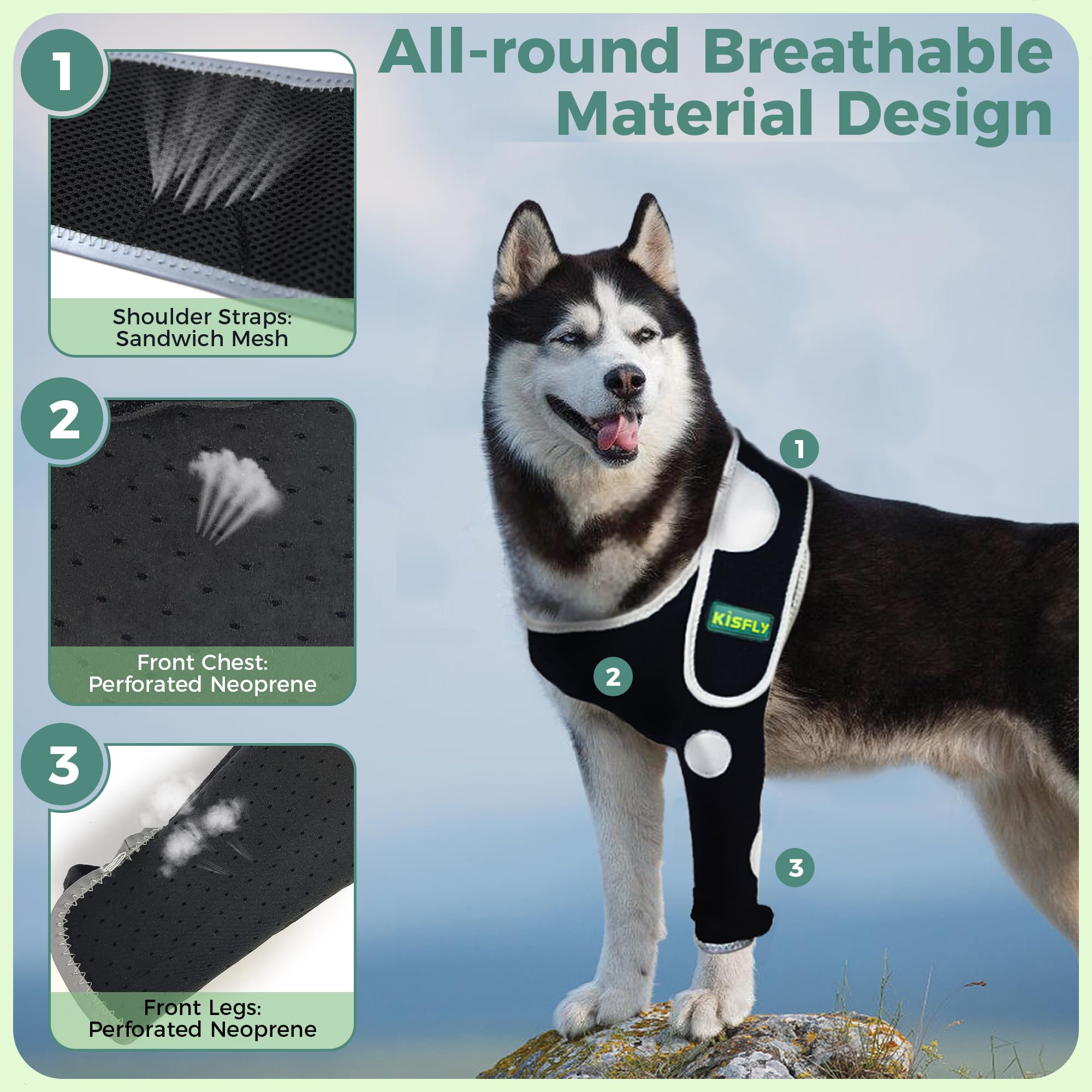 Dog Shoulder Brace for Front Leg