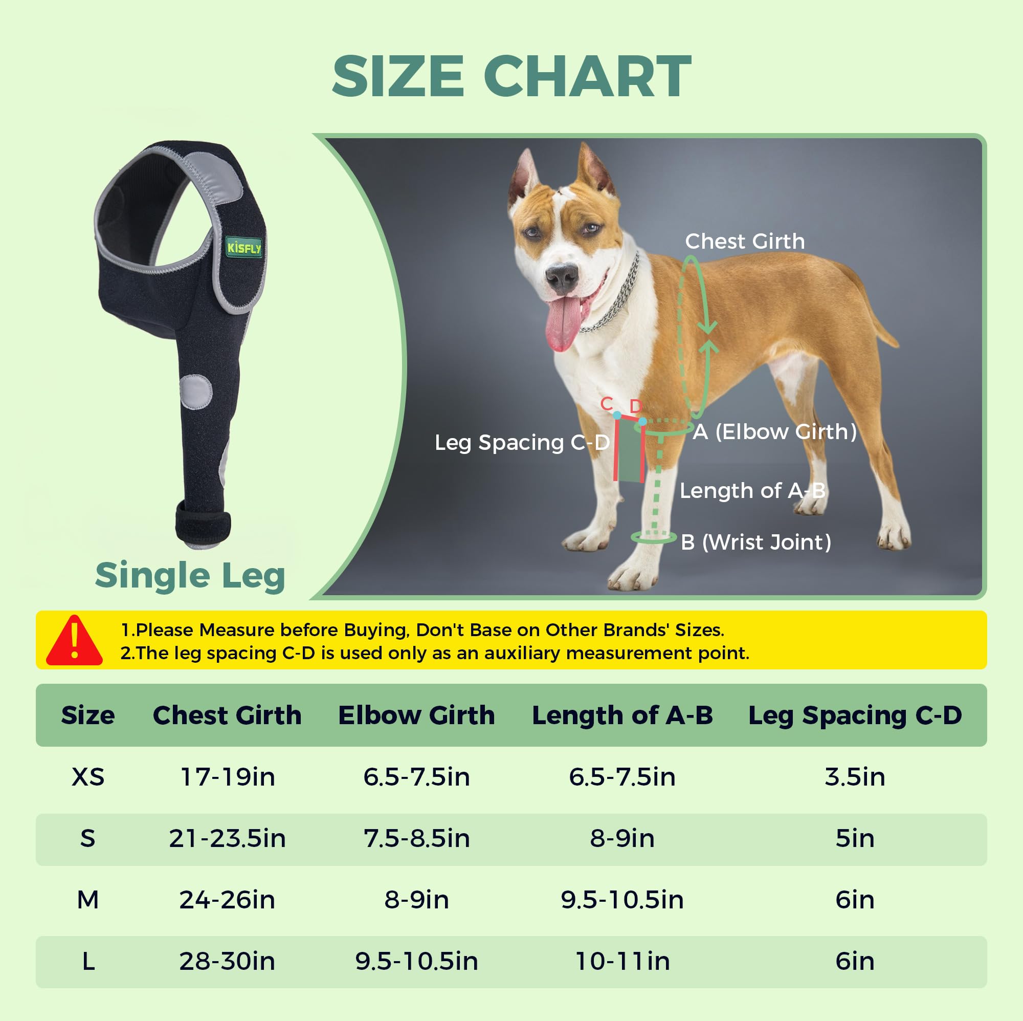 Dog Shoulder Brace for Front Leg