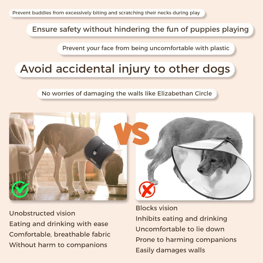 Dog Neck Brace Collar for IVDD & Neck Injuries