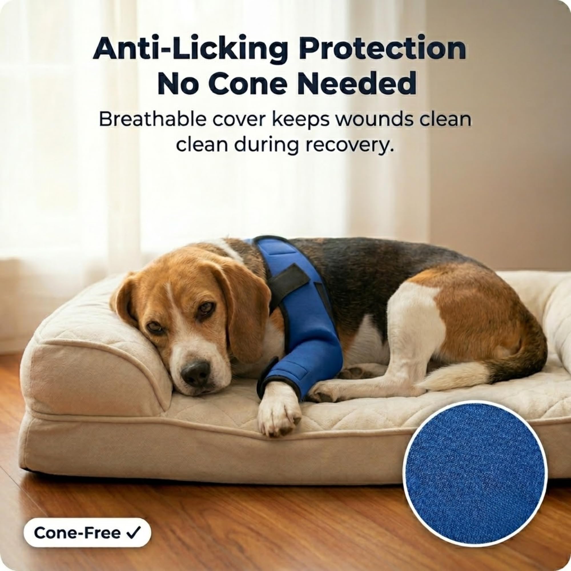 Adjustable Elbow and Knee Support for Front Legs