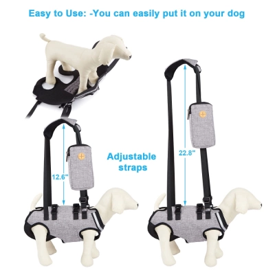 Full Body Dog Lifting Harness with Storage Bag 02