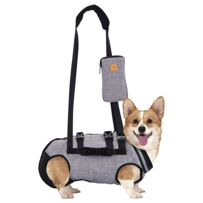 Full Body Dog Lifting Harness with Storage Bag 01
