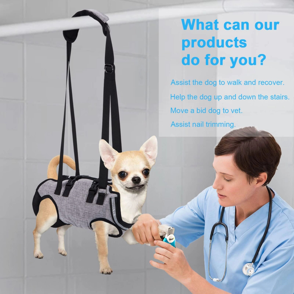 Full Body Dog Lifting Harness with Storage Bag