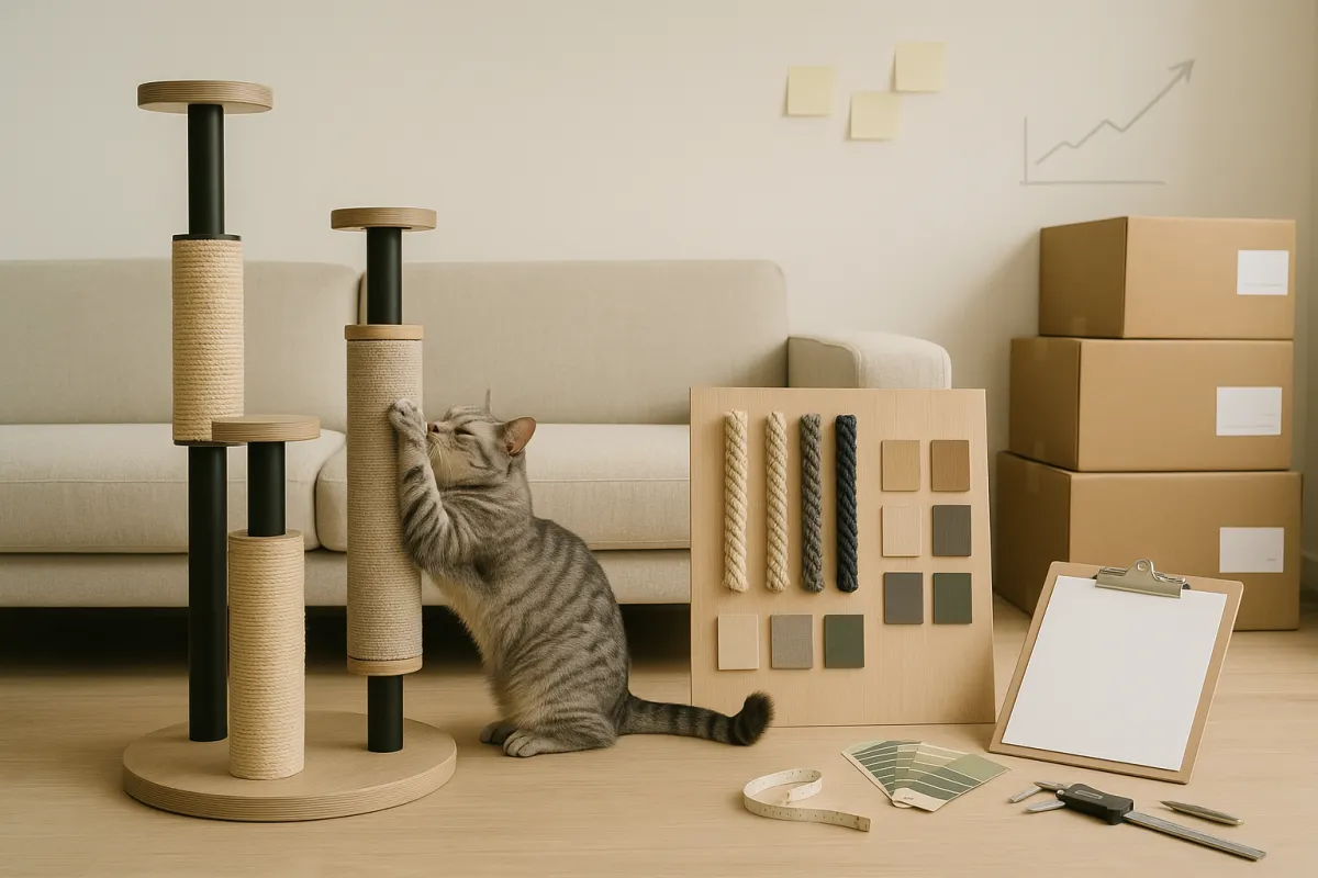 Build Calm, Save Sofas: A B2B Playbook for a High-Performing Custom Cat Scratching Post Program