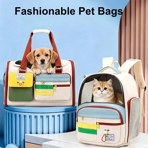 Stylish Pet Carrier Bag: Travel In Style With Your Furry Bestie