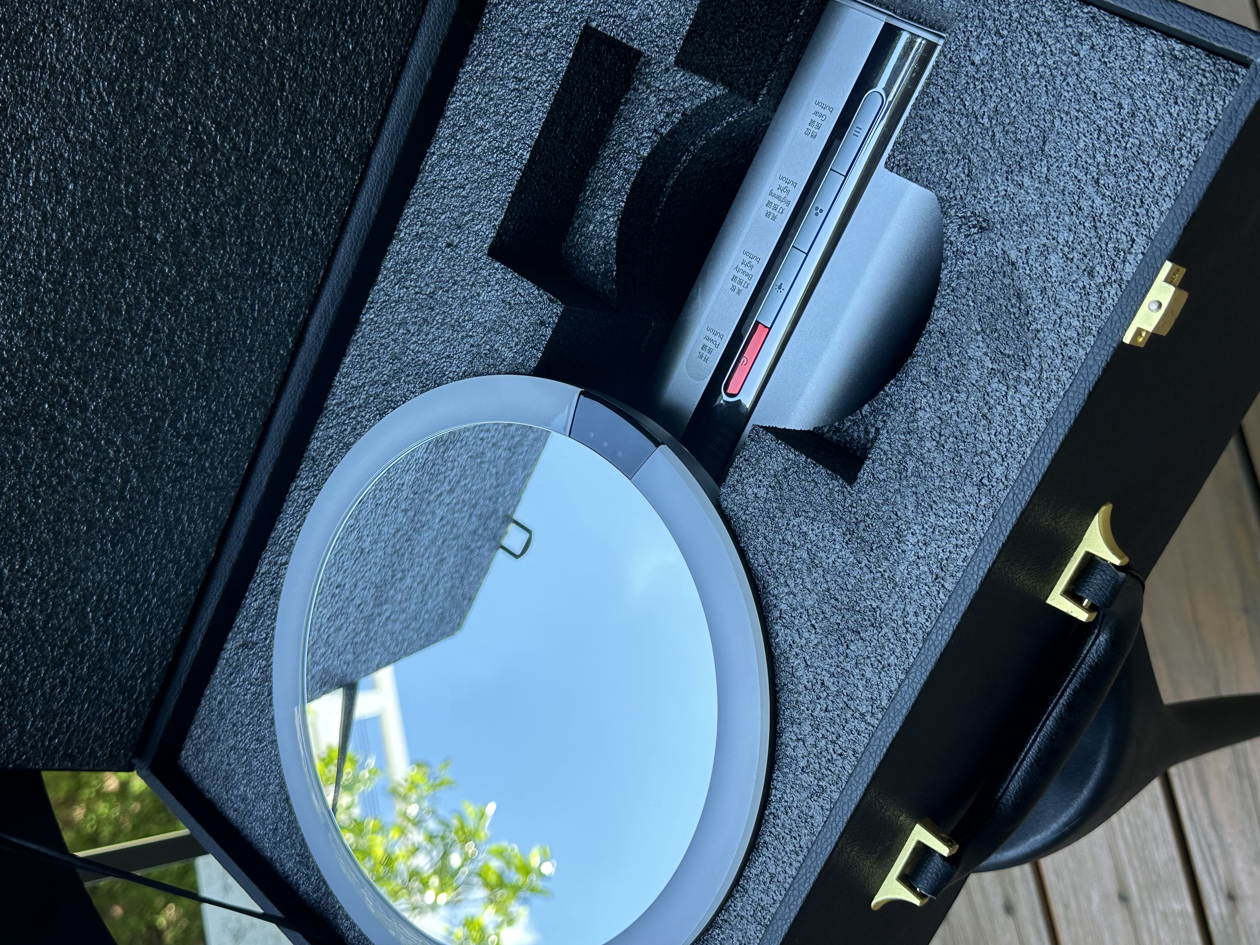 LUMSUME Beauty Mirror review Charlotte Thomas