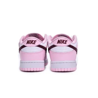 G5 Nike Dunk Low Pink Foam Red White,CW1590-601 02