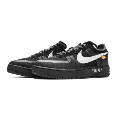 LJR Nike Air Force 1 Low Off-White Black White,AO4606-001 01