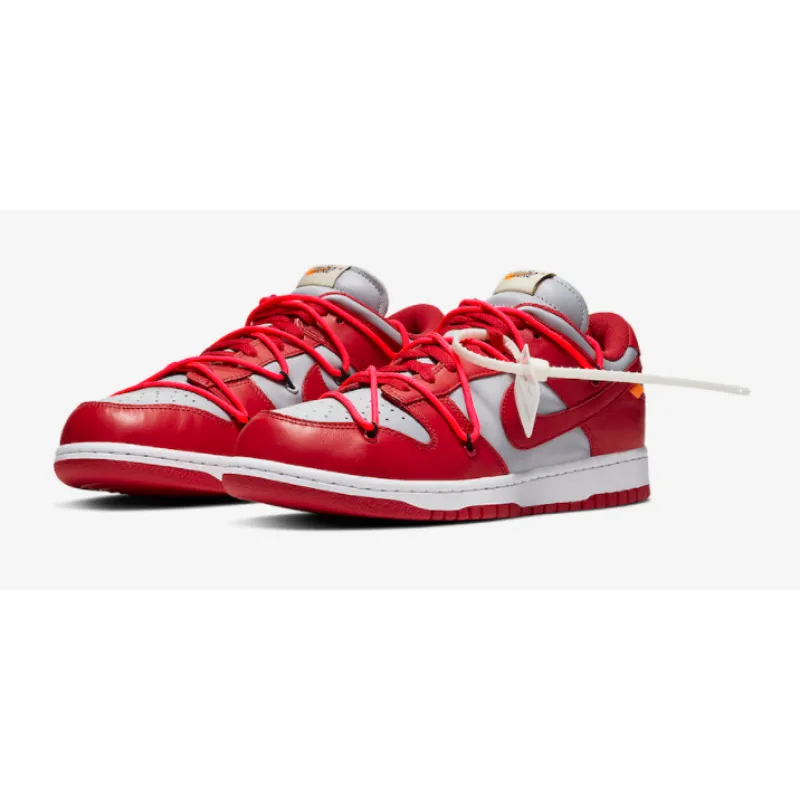 LJR Nike Dunk Low Off-White University Red,CT0856-600