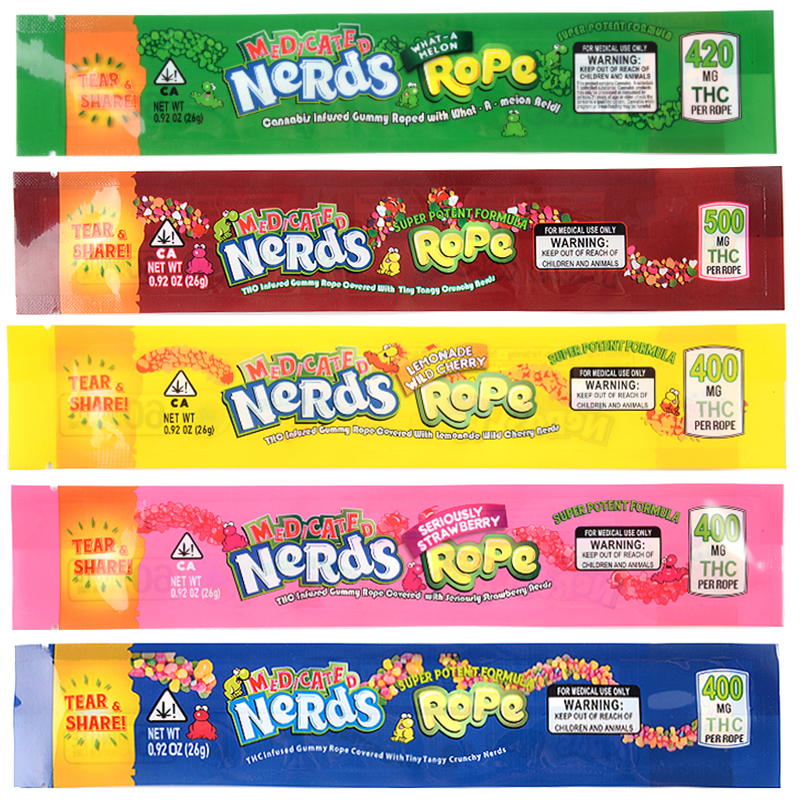 SERIOUSLY STRAWBERRY 400mg Edibles Packaging