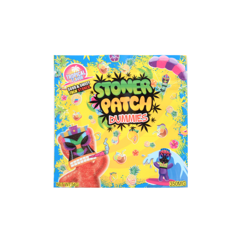 sour&sweet then stoned 500mg Edibles Packaging