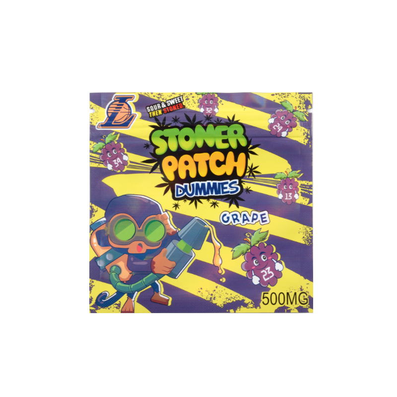 sour&sweet then stoned 500mg Edibles Packaging