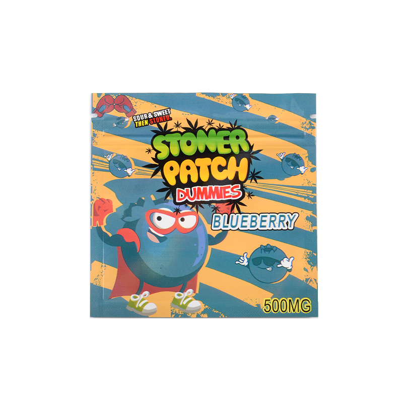 sour&sweet then stoned 500mg Edibles Packaging