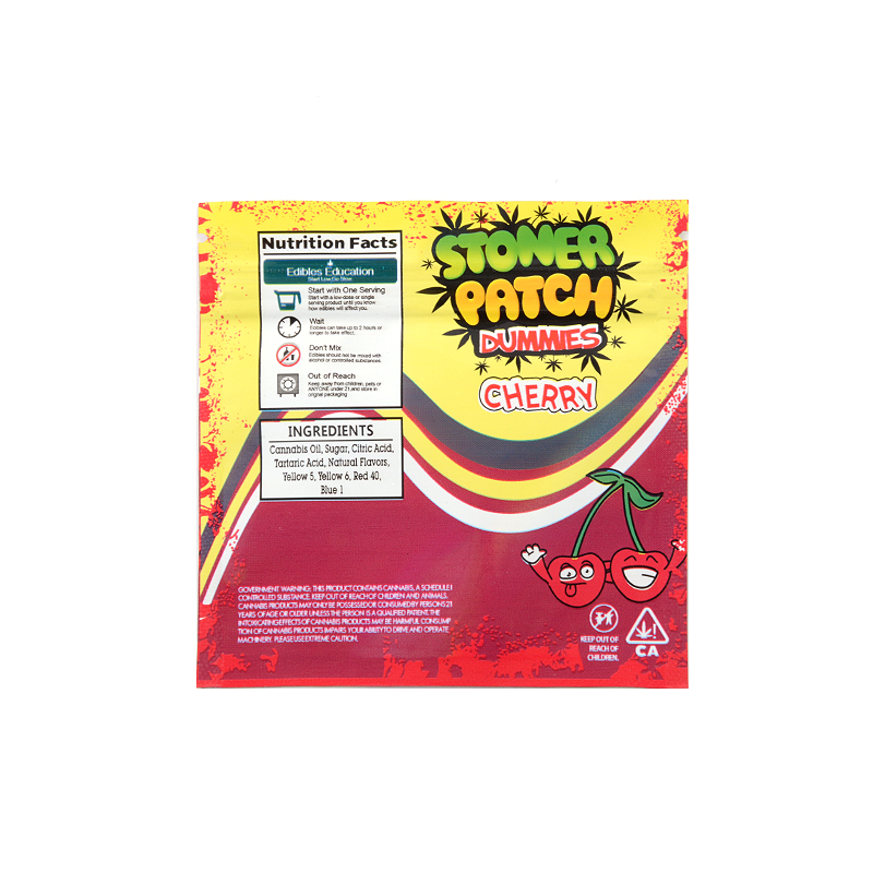 sour&sweet then stoned 500mg Edibles Packaging