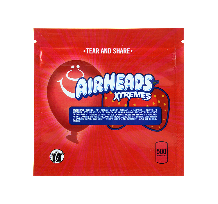 AIRHEADS XTREMES edibles bags 500mg