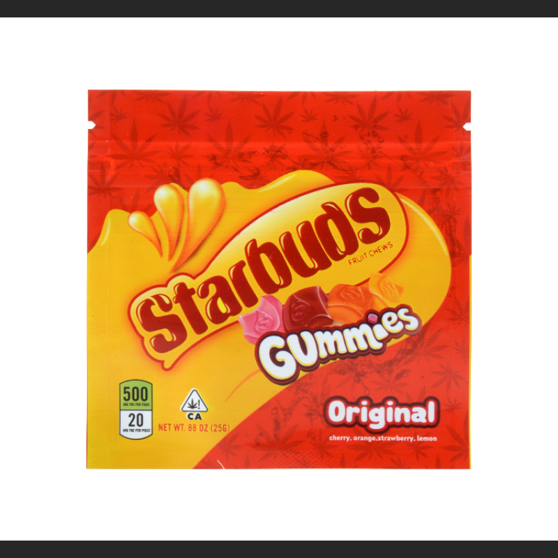 Original Gummies edibles bags 500mg Edibles Packaging