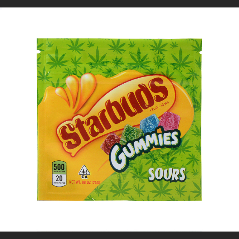 Original Gummies edibles bags 500mg Edibles Packaging