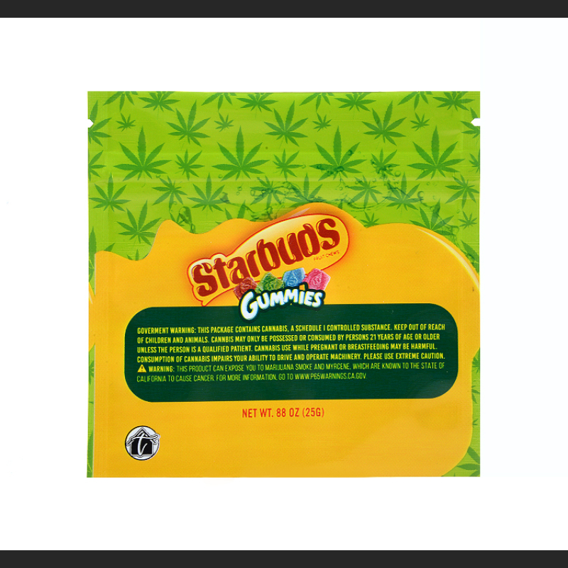 Original Gummies edibles bags 500mg Edibles Packaging
