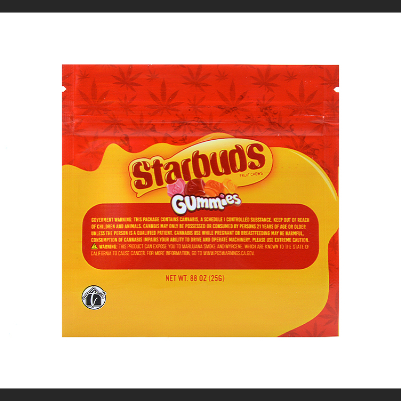 Original Gummies edibles bags 500mg Edibles Packaging
