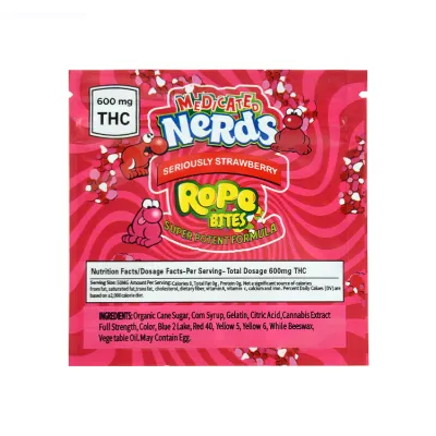 SERIOUSLY STRAWBERRY Edibles Packaging 02