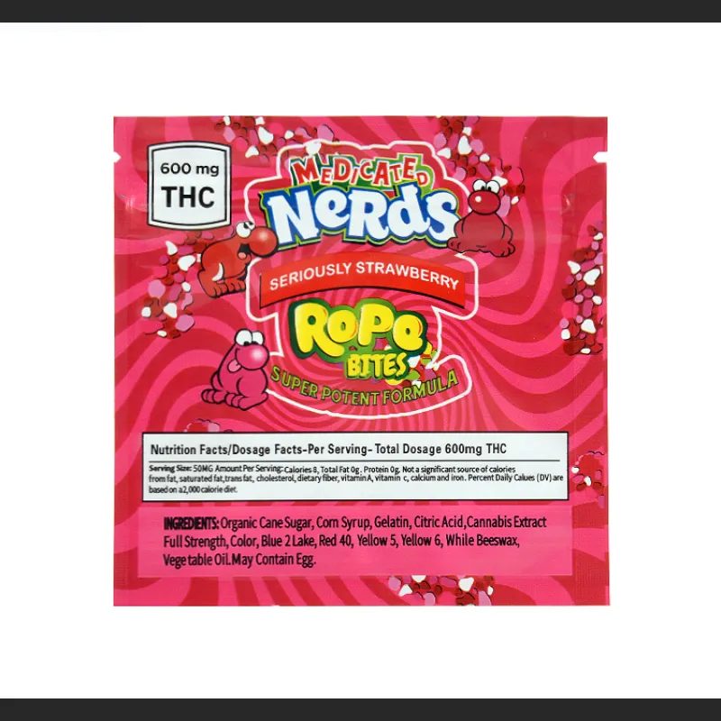 SERIOUSLY STRAWBERRY Edibles Packaging