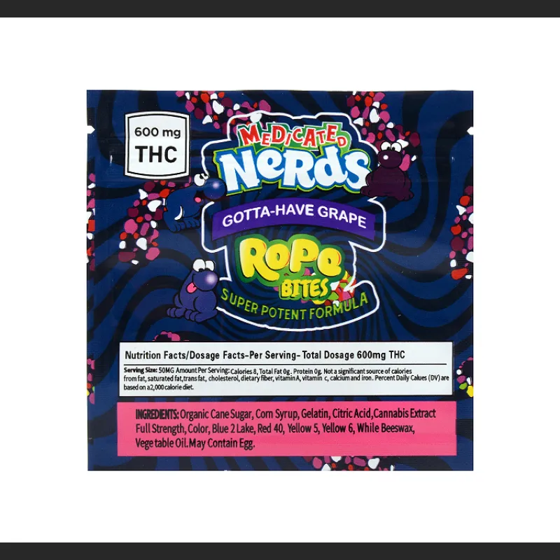 SERIOUSLY STRAWBERRY Edibles Packaging