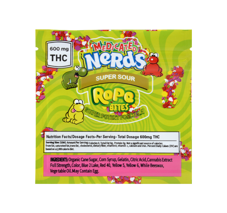 SERIOUSLY STRAWBERRY Edibles Packaging