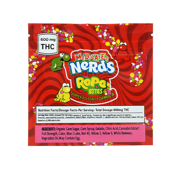 SERIOUSLY STRAWBERRY Edibles Packaging