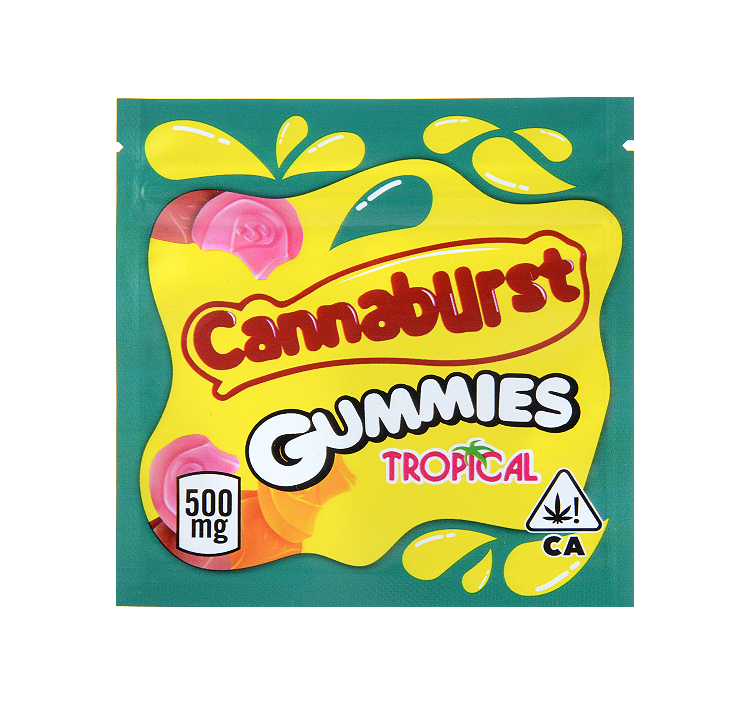 SOUR Berries 500mg Edibles Packaging