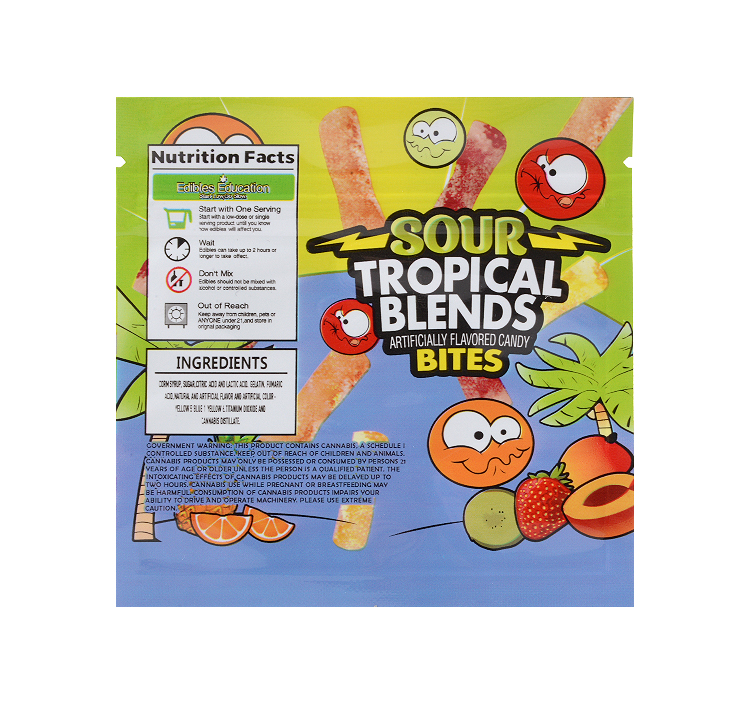 SOUR BITES edibles bags 600mg
