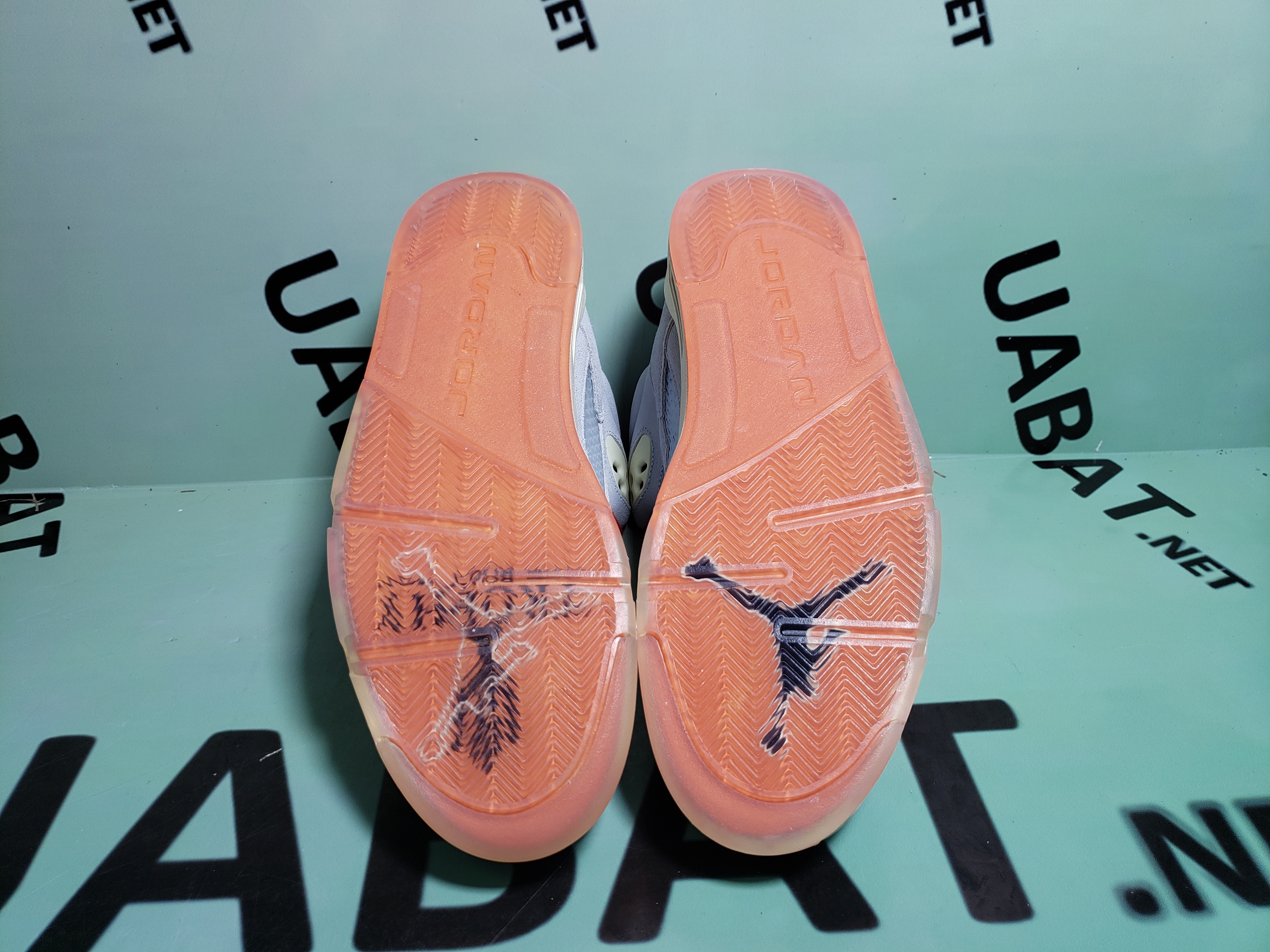 Uabat Jordan 5 Retro Trophy Room Ice Blue,CI1899-400