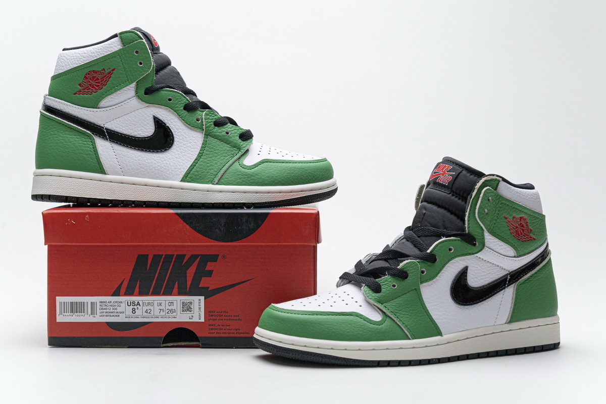 Uabat Jordan 1 Retro High Lucky Green (W),DB4612-300