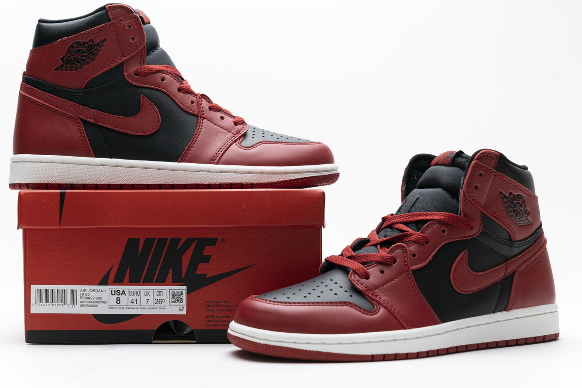 Uabat Jordan 1 Retro High 85 Varsity Red,BQ4422-600