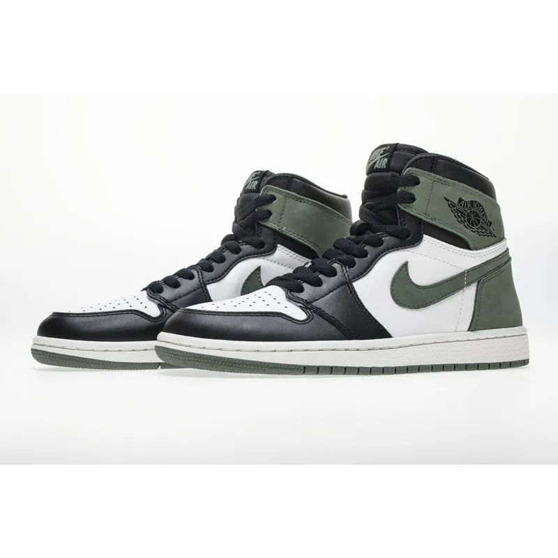 Uabat Jordan 1 Retro High Clay Green,555088-135
