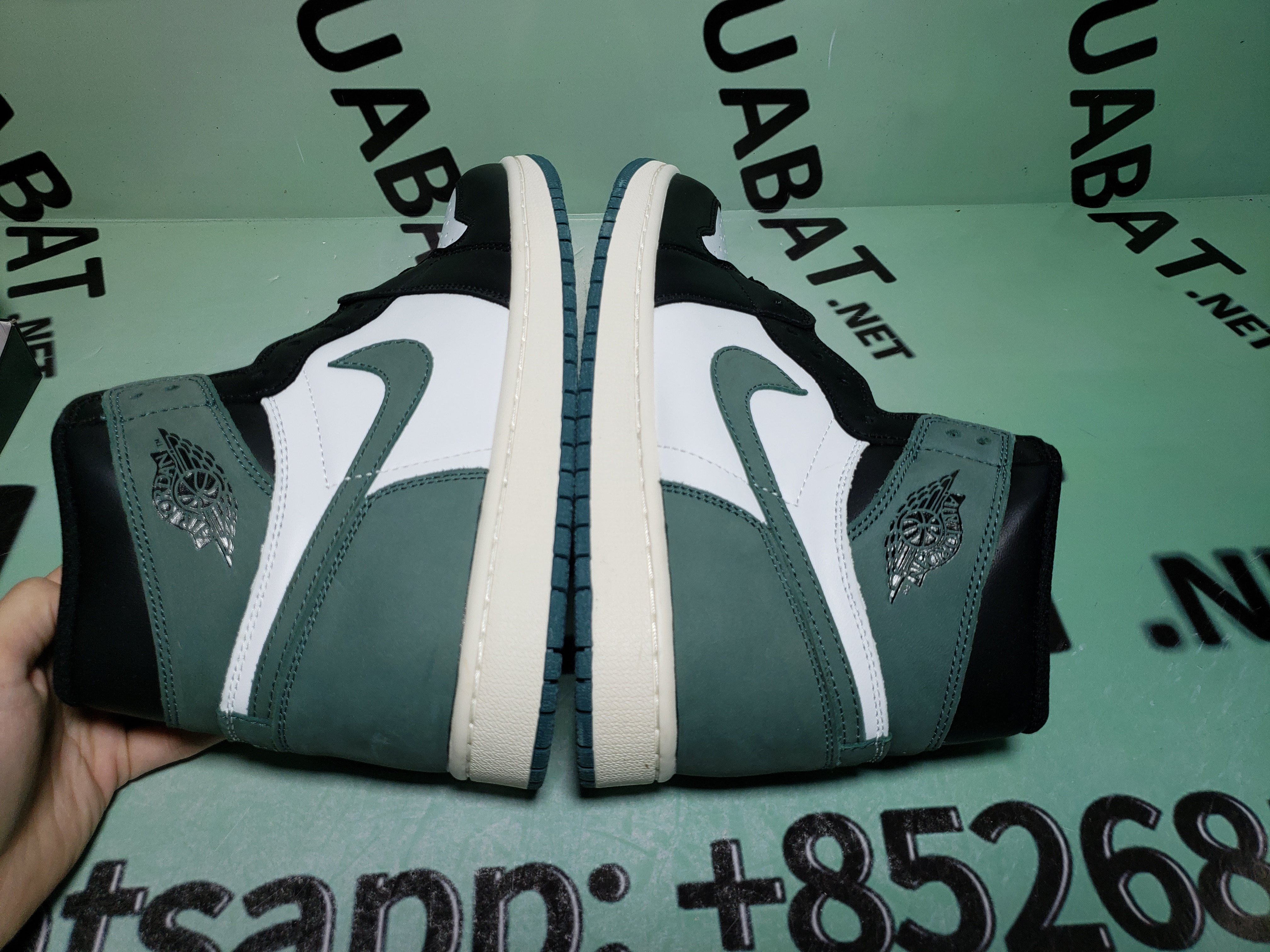 Uabat Jordan 1 Retro High Clay Green,555088-135
