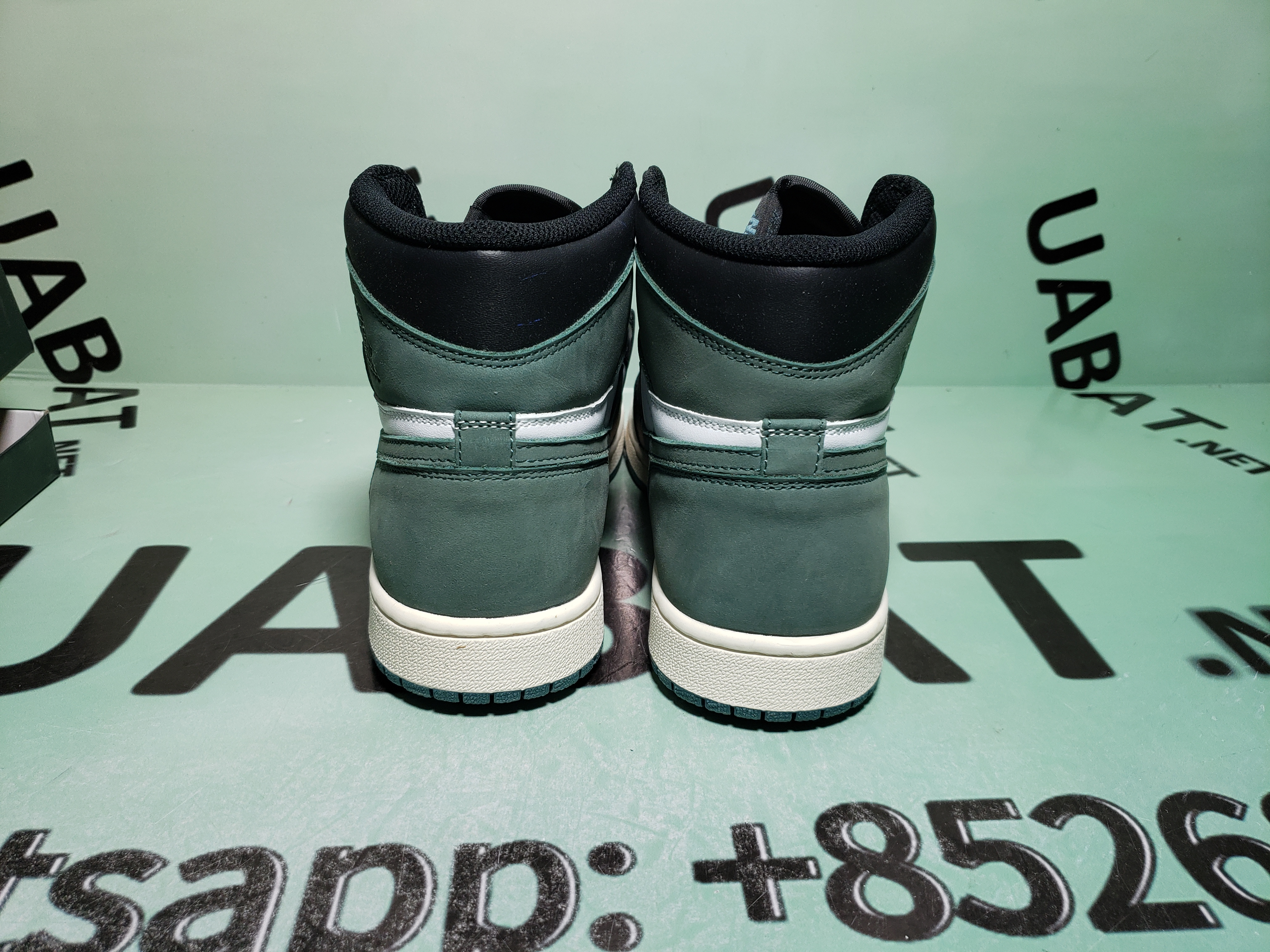 Uabat Jordan 1 Retro High Clay Green,555088-135