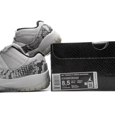 Uabat Jordan 11 Retro Low Snake Light Bone,CD6846-002 01