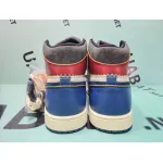 Uabat Jordan 1 Retro High Union Los Angeles Blue Toe,BV1300-146