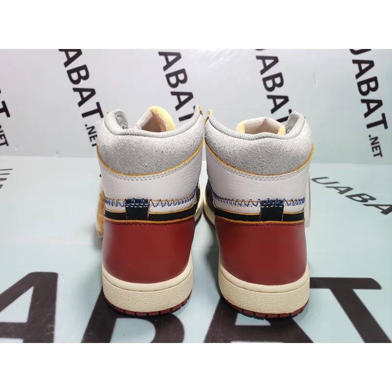 Uabat Jordan 1 Retro High Union Los Angeles Black Toe,BV1300-106