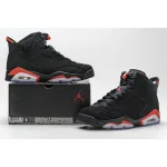 Uabat Jordan 6 Retro Black Infrared (2019),384664-060