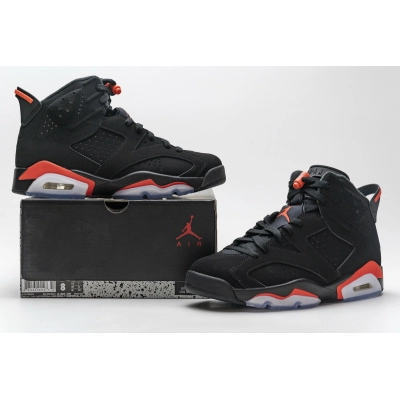 Uabat Jordan 6 Retro Black Infrared (2019),384664-060 01