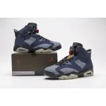 Uabat Jordan 6 Retro Washed Denim,CT5350-401