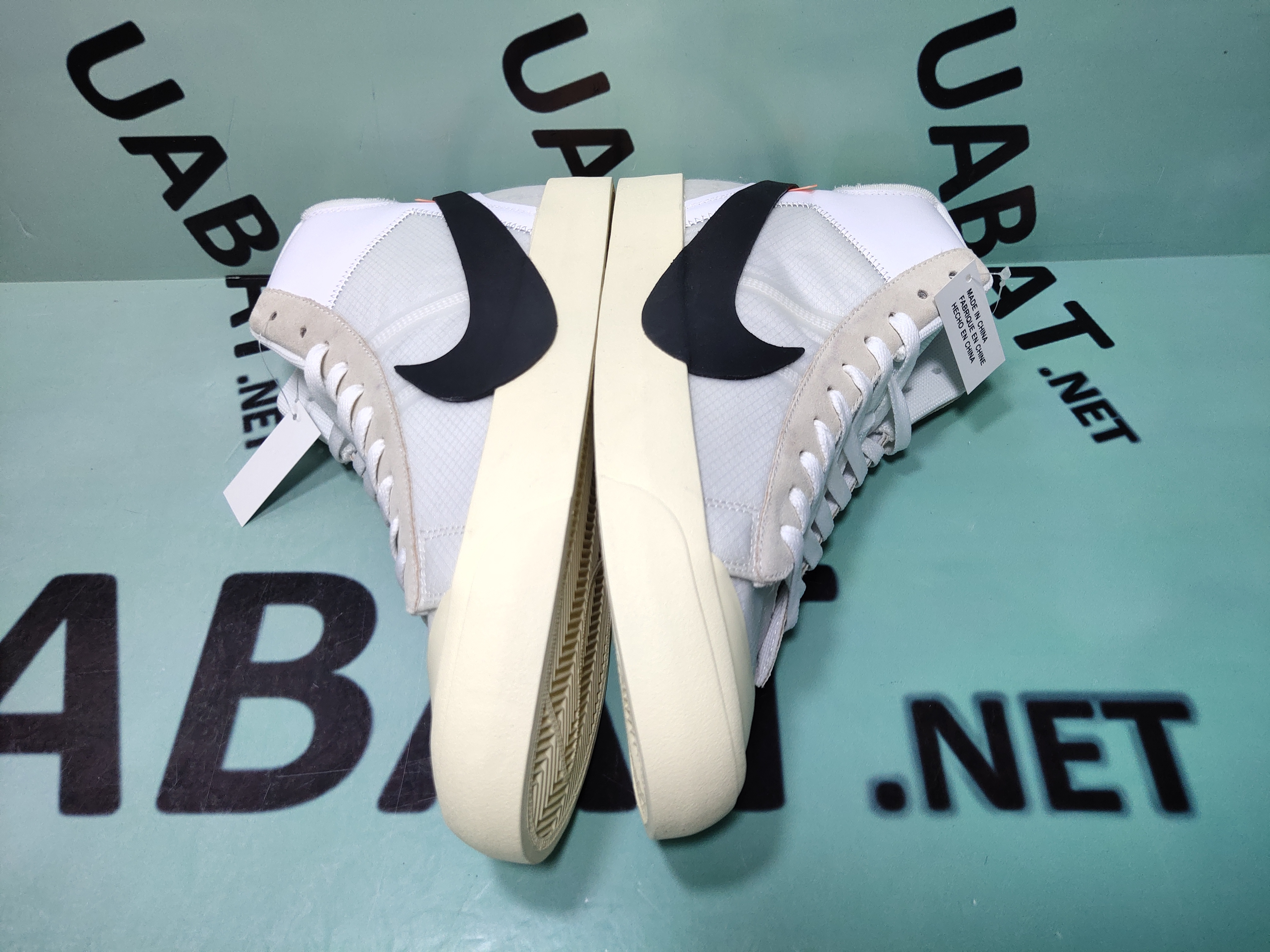 Uabat Blazer Mid Off-White The Ten ,AA3832-100